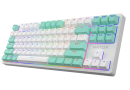 Клавіатура Hator Rockfall 2 Mecha TKL Signature Edition White\/Mint (HTK-521-WWM) - зображення 3