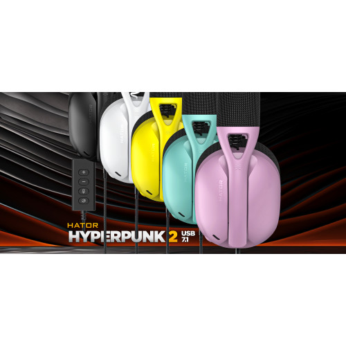 Гарнітура Hator Hyperpunk 2 Black (HTA-815) - зображення 6