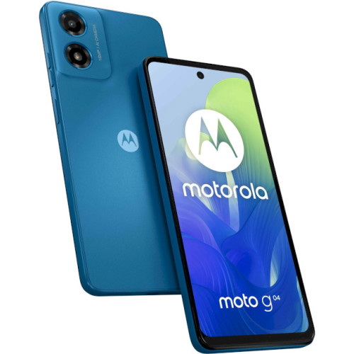 Смартфон Motorola G04 4\/64GB Blue - зображення 12