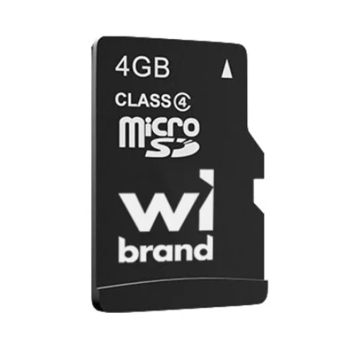 MicroSD 4 Gb Wibrand class 4 - зображення 1