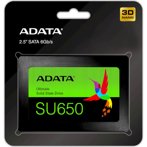 Накопичувач SSD 256GB ADATA Ultimate SU650 (ASU650SS-256GT-R) - зображення 5