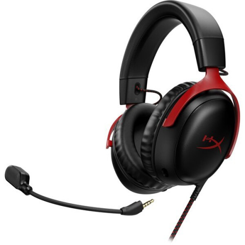 Гарнітура HyperX Cloud III Black-Red (727A9AA) - зображення 1