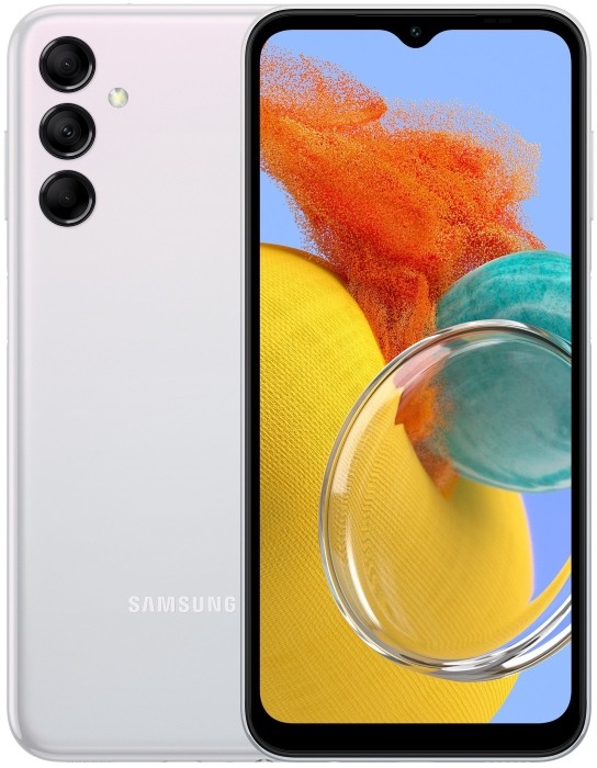 Смартфон SAMSUNG Galaxy M14 5G 6\/128Gb Silver (SM-M146B) - зображення 1