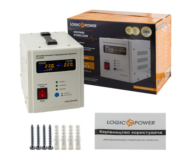 Стабілізатор напруги LogicPower LP-2500RD (10349) - зображення 4