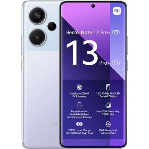 Смартфон Xiaomi Redmi Note 13 Pro+ 12\/512 Purple - зображення 1