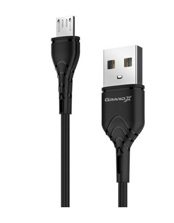 Кабель USB2  АM-microВM 1.0м, 3A, Grand-X - зображення 1