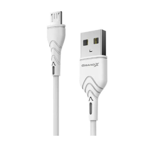 Кабель USB2  АM-microВM 1.0м, 3A, Grand-X - зображення 2