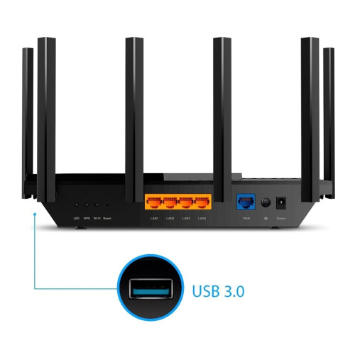 Маршрутизатор WiFi TP-Link Archer AX73 - зображення 3