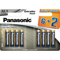 Батарейка AA PANASONIC AA EVERYDAY POWER (LR6REE/8B2F)