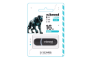 Флеш пам'ять USB 16Gb Wibrand Panther Black USB 2.0 - зображення 2