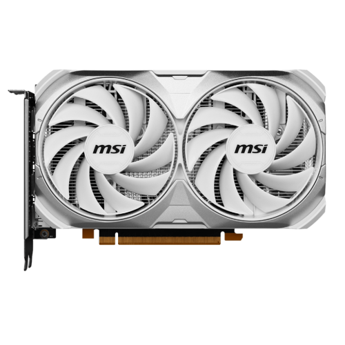 Відеокарта GeForce RTX 4060 8 GDDR6 MSI VENTUS 2X OC White (RTX 4060 VENTUS 2X WHITE 8G OC) - зображення 1