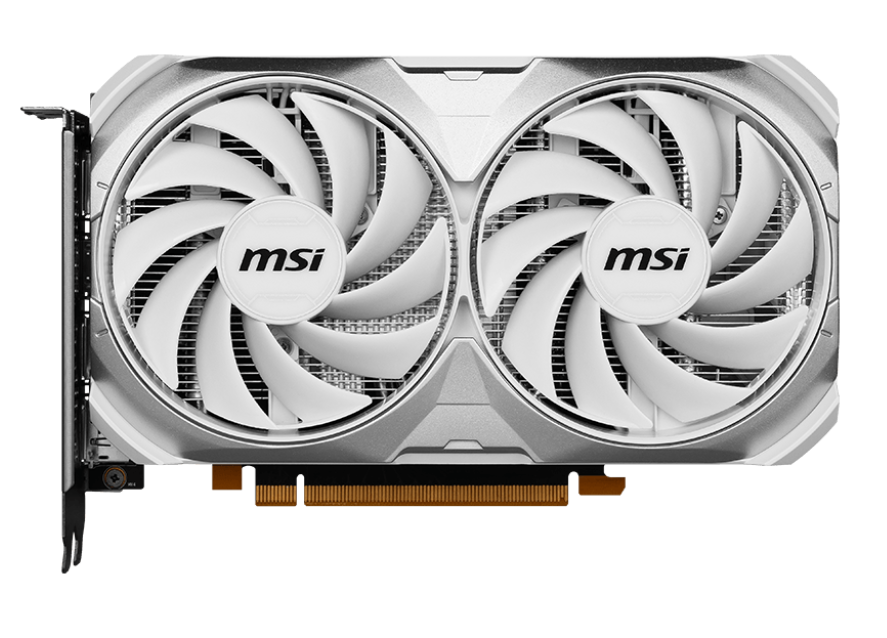 Відеокарта GeForce RTX 4060 8 GDDR6 MSI VENTUS 2X OC White (RTX 4060 VENTUS 2X WHITE 8G OC) - зображення 1