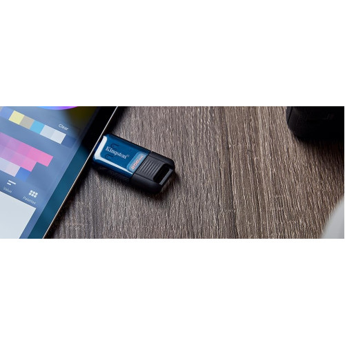 Флеш пам'ять USB 256Gb Kingston DataTraveler 80 M USB3.2 Gen 1 Type-C - зображення 5