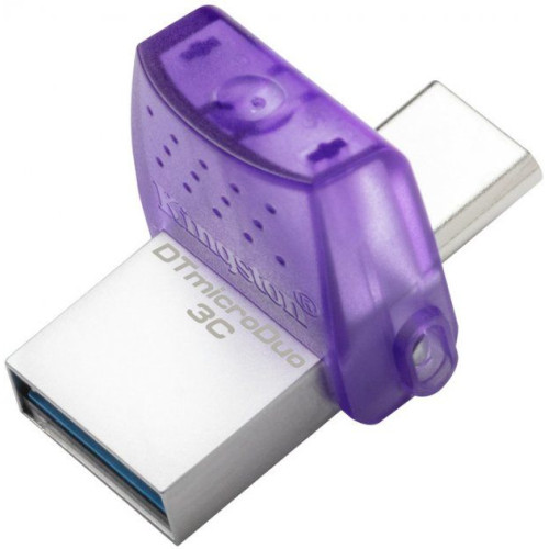 Флеш пам'ять USB 256Gb Kingston DataTraveler microDuo 3C USB3.2 Gen 1 Type-A + Type-C - зображення 4