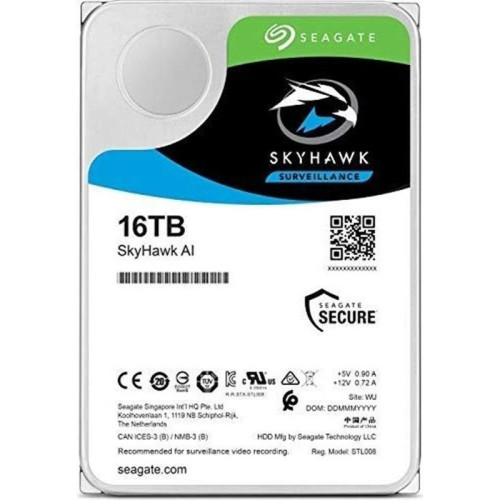 Жорсткий диск HDD 16 Tb Seagate SkyHawk AI - зображення 2