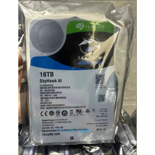 Жорсткий диск HDD 16 Tb Seagate SkyHawk AI - зображення 3