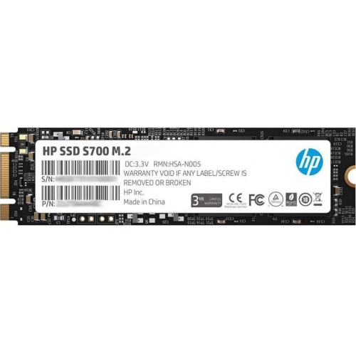 Накопичувач SSD M.2 250GB HP S700 (2LU79AA) - зображення 1