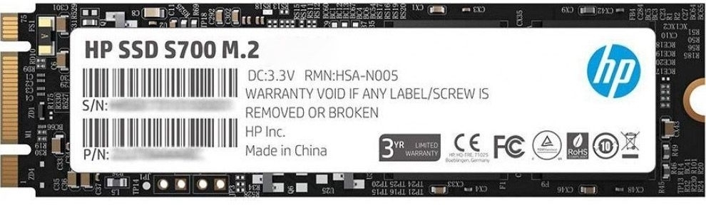 Накопичувач SSD M.2 250GB HP S700 (2LU79AA) - зображення 1