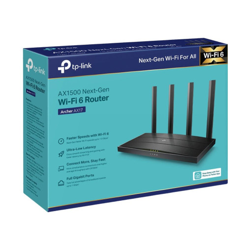 Маршрутизатор WiFi TP-Link Archer AX17 - зображення 4