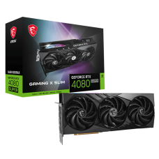 Відеокарта GeForce RTX 4080 Super 16 GDDR6X MSI GAMING X SLIM (RTX 4080 SUPER 16G GAMING X SLIM) - зображення 1