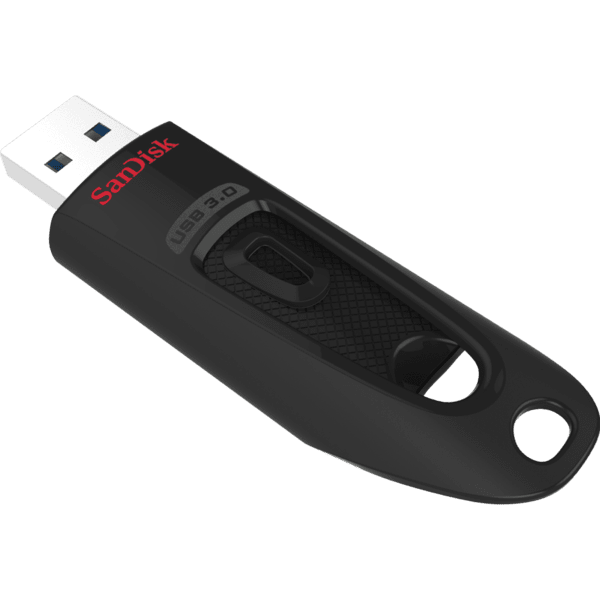 Флеш пам'ять USB 64 Gb SANDISK Ultra Black USB 3.0 - зображення 2