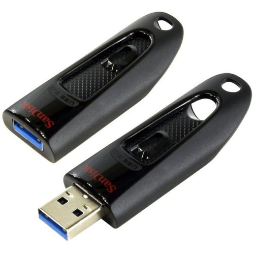 Флеш пам'ять USB 64 Gb SANDISK Ultra Black USB 3.0 - зображення 4