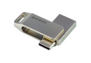 Флеш пам'ять USB 32 Gb Goodram ODA3 Silver USB3.2 Gen 1 Type-A + Type-C - зображення 1