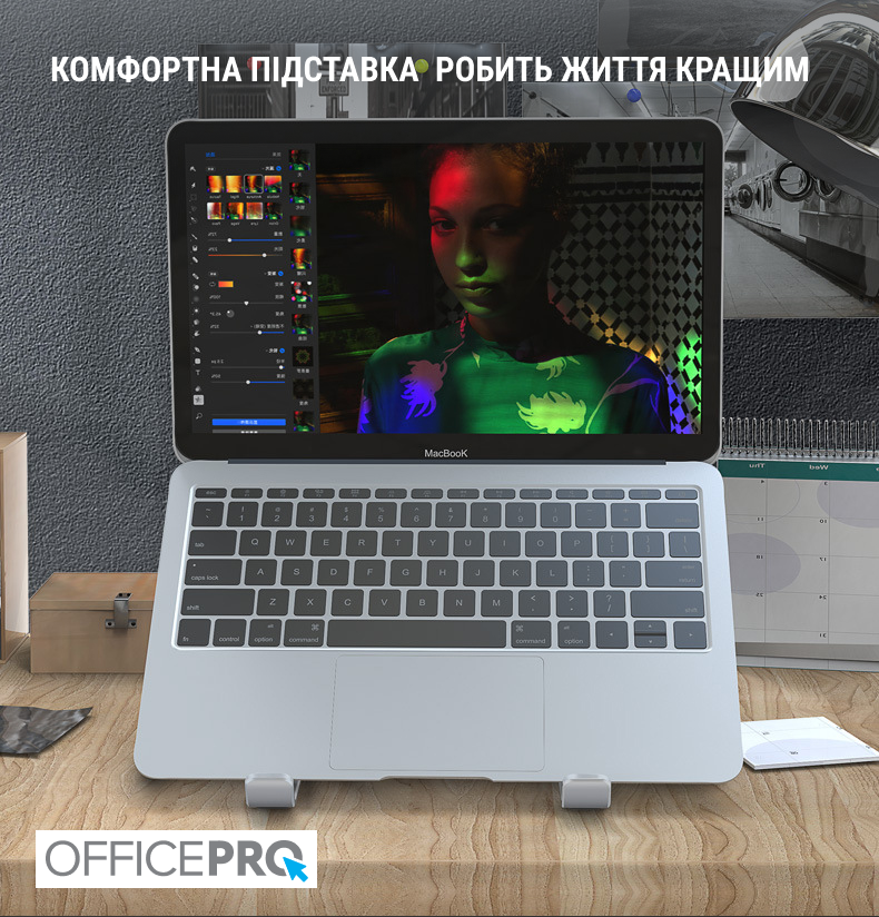 Підставка до ноутбука OfficePro LS320S Silver (LS320S) - зображення 8