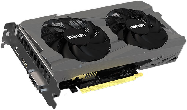 Відеокарта GeForce RTX 3050 6GB GDDR6 Inno3D Twin X2 (N30502-06D6-1711VA60) - зображення 2