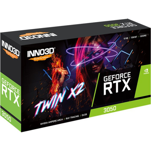 Відеокарта GeForce RTX 3050 6GB GDDR6 Inno3D Twin X2 (N30502-06D6-1711VA60) - зображення 5