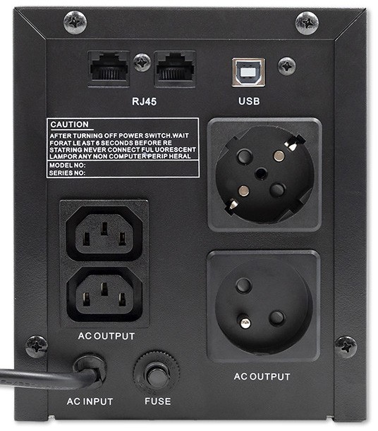 ББЖ Qoltec Monolith Line Interactive UPS (53777) - зображення 3