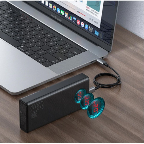 Батарея POWER BANK Baseus Amblight 30000mAh 65W - зображення 5