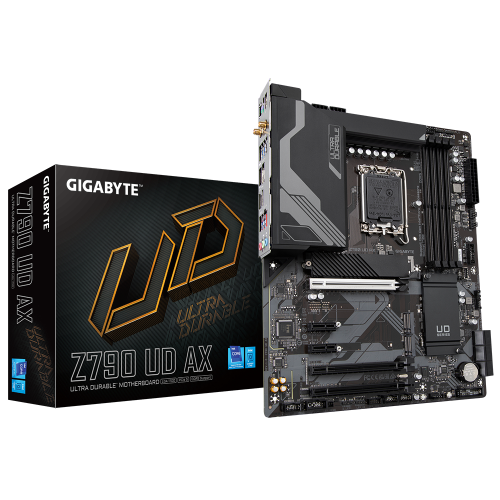 Мат. плата 1700 Gigabyte Z790 UD AX - зображення 1