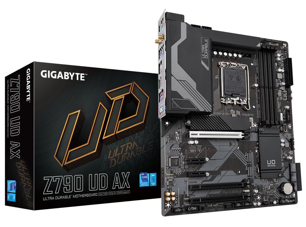 Мат. плата 1700 Gigabyte Z790 UD AX - зображення 1