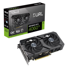 Відеокарта GeForce RTX 4060 Ti 16 GDDR6 OC Asus DUAL EVO OC (DUAL-RTX4060TI-O16G-EVO) - зображення 1