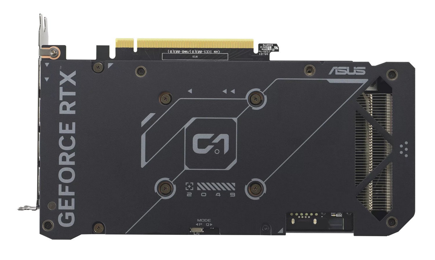 Відеокарта GeForce RTX 4060 Ti 16 GDDR6 OC Asus DUAL EVO OC (DUAL-RTX4060TI-O16G-EVO) - зображення 5