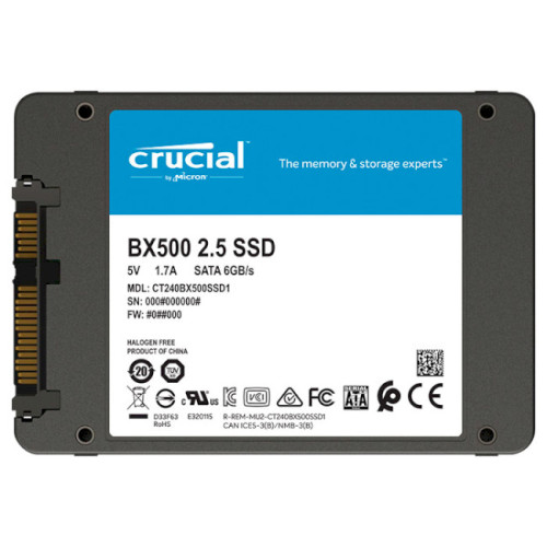 Накопичувач SSD 1TB Crucial BX500 (CT1000BX500SSD1) - зображення 2