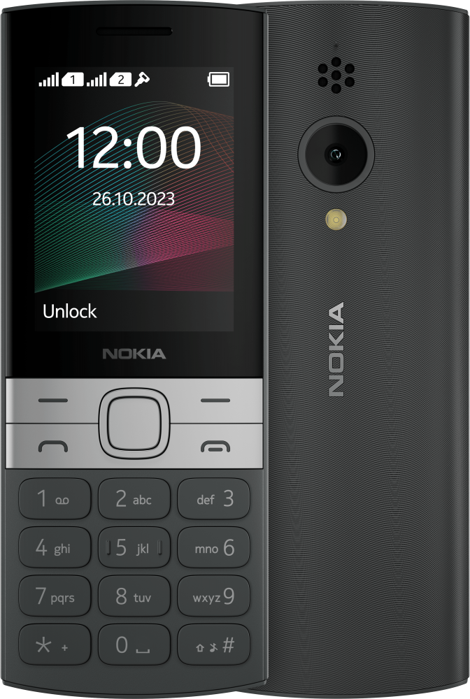 Мобільний телефон NOKIA 150 2023 Black - зображення 1