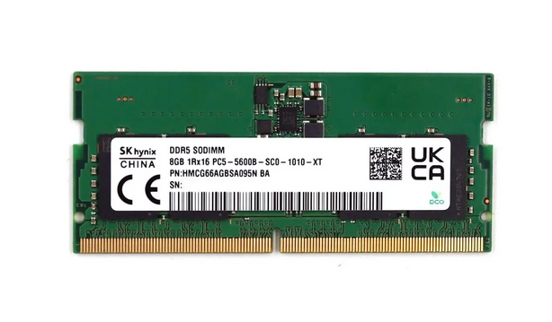 Пам'ять DDR5-5600 8 Gb Hynix SoDIMM - зображення 1