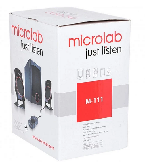 Колонки Microlab M-111 black - зображення 6