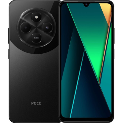 Смартфон Xiaomi Poco C75 8\/256 Black - зображення 1