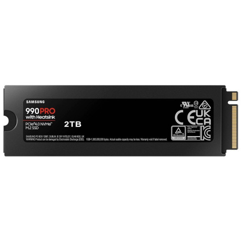 Накопичувач SSD NVMe M.2 2000GB Samsung 990 PRO з радіатором (MZ-V9P2T0CW) - зображення 2