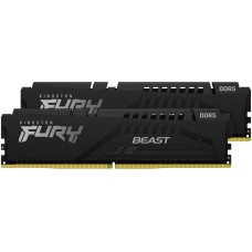 Пам'ять DDR5 RAM_32Gb (2x16Gb) 6000Mhz Kingston Fury Beast Black (KF560C30BBK2-32) - зображення 1