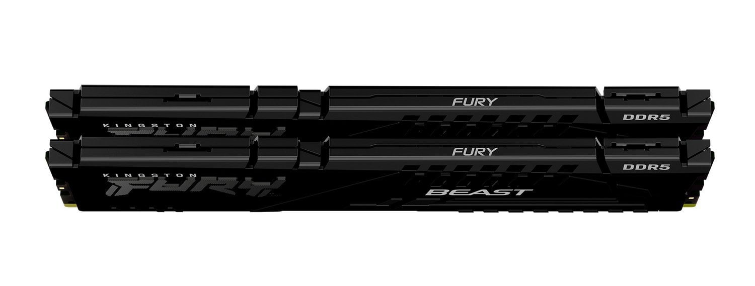 Пам'ять DDR5 RAM_32Gb (2x16Gb) 6000Mhz Kingston Fury Beast Black (KF560C30BBK2-32) - зображення 3