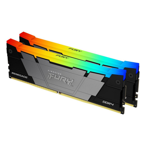 Пам'ять DDR4 RAM_16Gb (2x8Gb) 3600Mhz Kingston Fury Renegade RGB Black (KF436C16RB2AK2\/16) - зображення 2