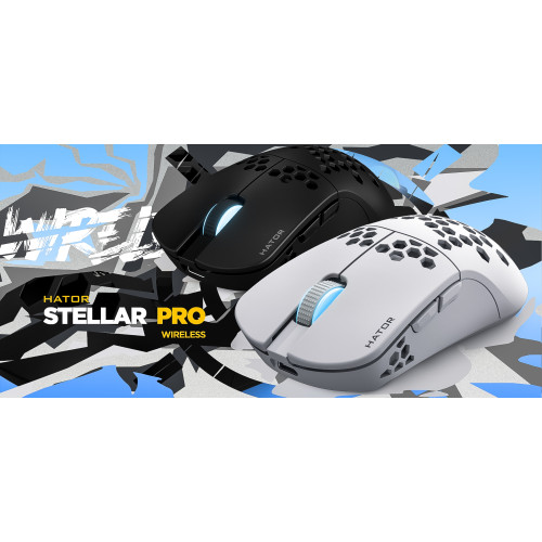 Мишка Hator Stellar PRO Wireless White (HTM-551) - зображення 7