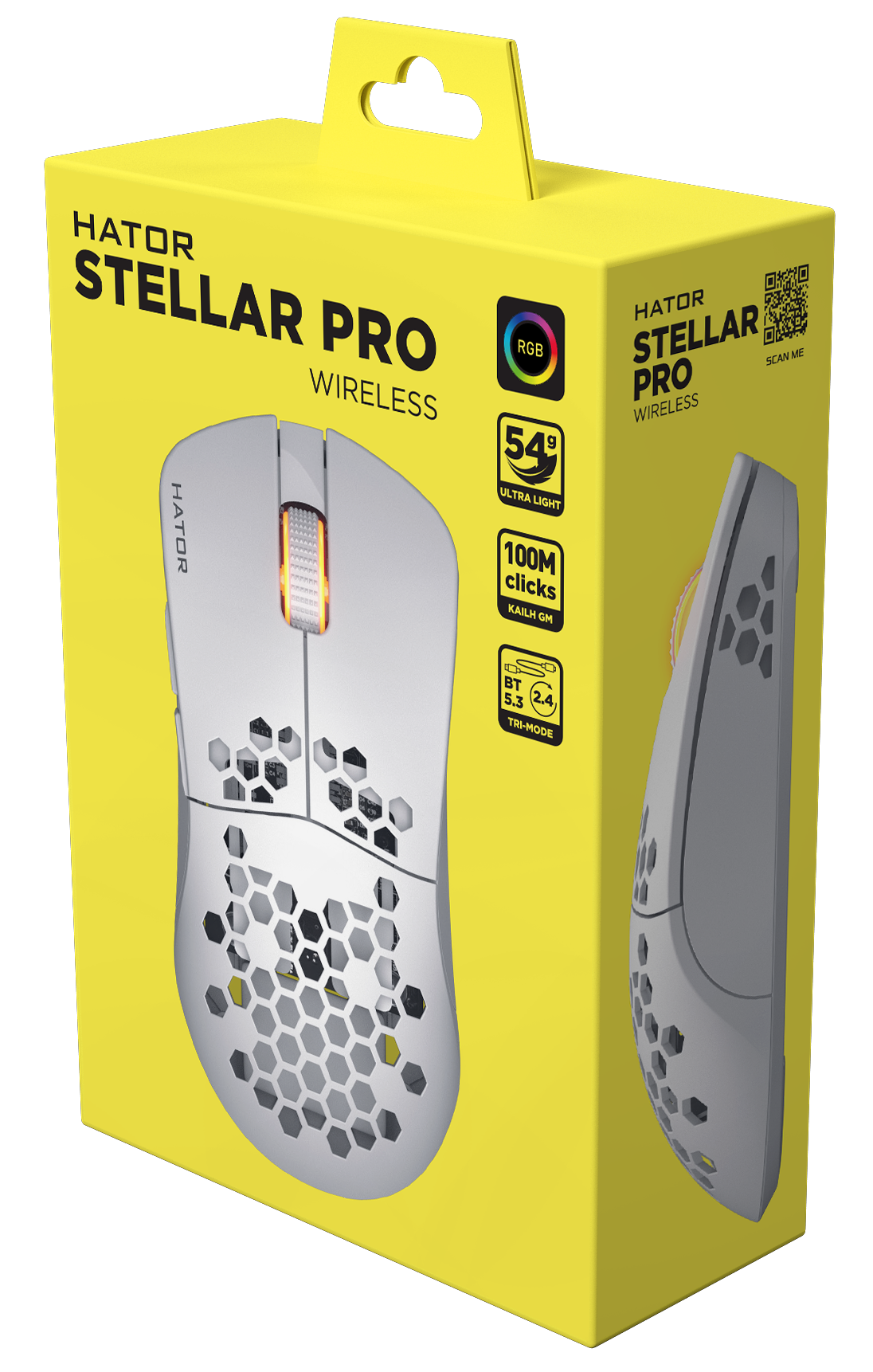 Мишка Hator Stellar PRO Wireless White (HTM-551) - зображення 6