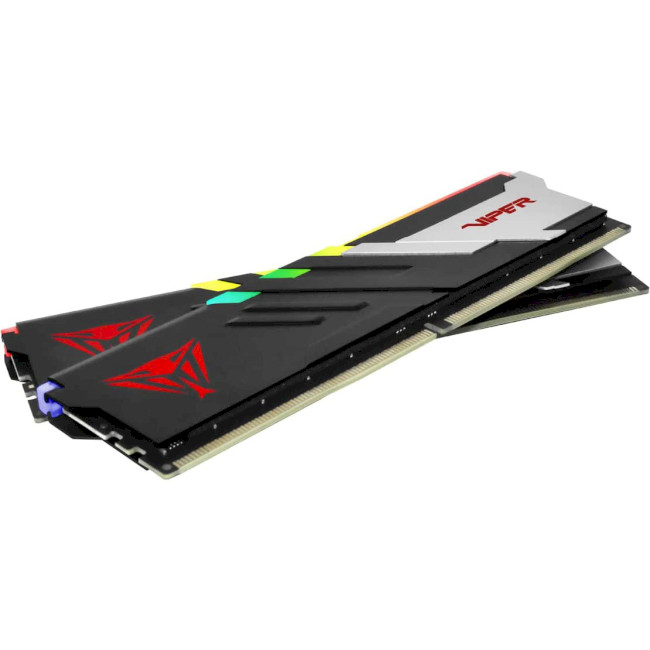 Пам'ять DDR5 RAM_64Gb (2x32Gb) 5600Mhz Patriot VIPER VENOM RGB (PVVR564G560C40K) - зображення 2