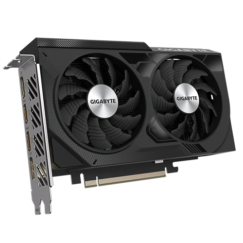 Відеокарта GeForce RTX 4060 8 GDDR6 Gigabyte WINDFORCE OC (GV-N4060WF2OC-8GD) - зображення 3