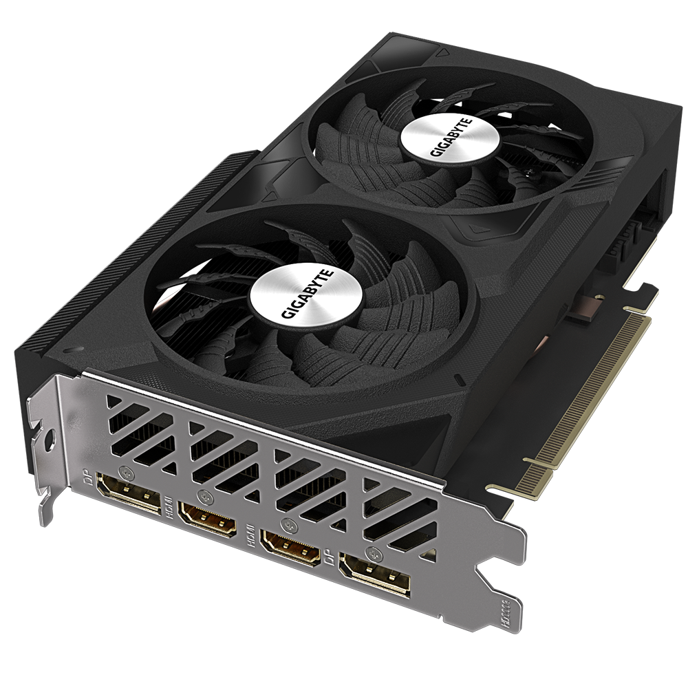 Відеокарта GeForce RTX 4060 8 GDDR6 Gigabyte WINDFORCE OC (GV-N4060WF2OC-8GD) - зображення 4